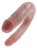 Двусторонний фаллоимитатор U-Shaped Small Double Trouble - 33,5 см. 
