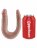 Двусторонний фаллоимитатор U-Shaped Small Double Trouble - 33,5 см. 