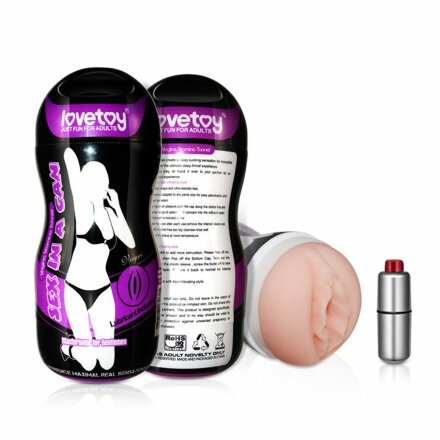 Мастурбатор Sex In A Can Vibra Vagina Tunnel 