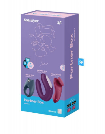 Набор вибростимуляторов Satisfyer Partner Box 3 