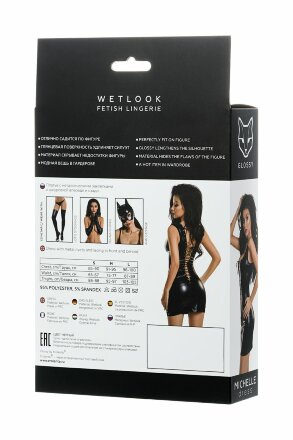 Элегантное платье Michelle с заклепками 