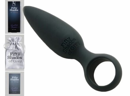 Чёрная анальная пробка Butt Plug - 10,8 см. 