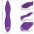 Фиолетовый вибромассажер Aura Wand - 21,5 см. 