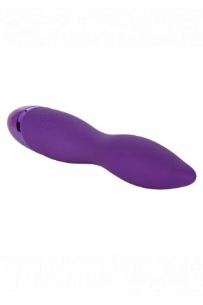 Фиолетовый вибромассажер Aura Wand - 21,5 см. 