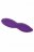 Фиолетовый вибромассажер Aura Wand - 21,5 см. 