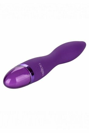 Фиолетовый вибромассажер Aura Wand - 21,5 см. 