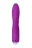 Фиолетовый вибратор с ресничками Anita - 18 см. 
