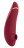 Бордовый клиторальный стимулятор Womanizer Premium 2 