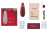 Бордовый клиторальный стимулятор Womanizer Premium 2 