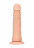 Телесный фаллоимитатор Realistic Dildo - 20 см. 
