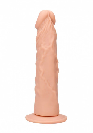 Телесный фаллоимитатор Realistic Dildo - 20 см. 