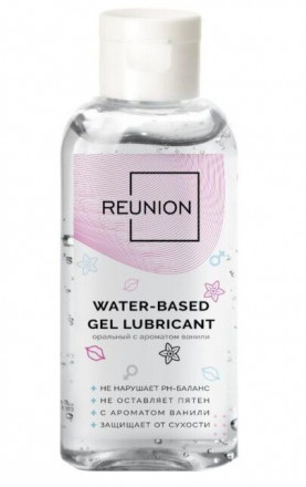 Оральный лубрикант на водной основе REUNION Water Based Gel Lubricant - 50 мл. 