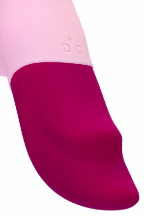 Розовый вибратор-кролик Hello Rabbit - 24,5 см. 
