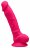 Розовый фаллоимитатор-реалистик Premium Dildo 7&quot; Model 1 Premium - 17,5 см. 