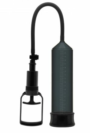 Черная вакуумная помпа Erozon Penis Pump 