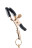 Золотистые зажимы для сосков PREMIUM NIPPLE CLAMPS WITH TASSLE 