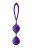 Фиолетовые вагинальные шарики Flirts Kegel Balls 