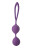 Фиолетовые вагинальные шарики Flirts Kegel Balls 