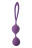 Фиолетовые вагинальные шарики Flirts Kegel Balls 