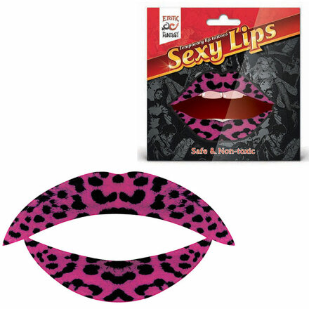Lip Tattoo Розовая пантера 