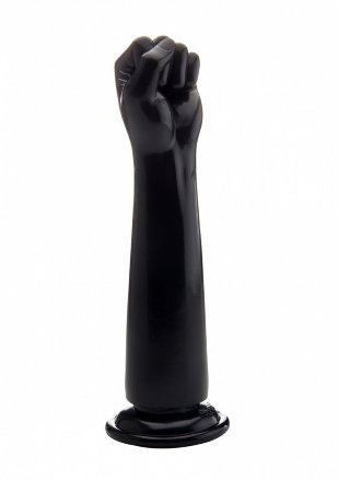 Чёрный кулак для фистинга Fisting Power Fist - 32,5 см. 