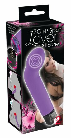 Фиолетовый вибростимулятор G+P Spot Lover - 16 см. 