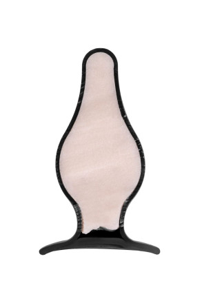 Черная анальная втулка Spade XS - 6,5 см. 