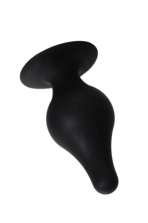 Черная анальная втулка Spade XS - 6,5 см. 