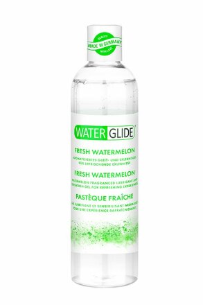 Лубрикант на водной основе с ароматом арбуза WATERGLIDE FRESH WATERMELON - 300 мл. 