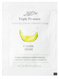 Эликсир для интимного ухода Triple Pleasure &quot;Медовая дыня&quot; - 3 мл.