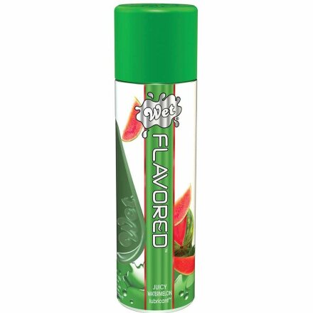 Лубрикант Wet Flavored Juicy Watermelon с ароматом арбуза - 106 мл. 