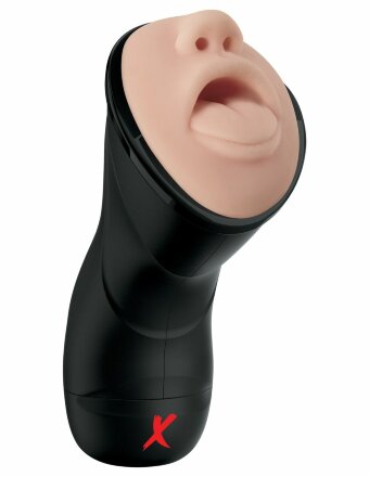 Мастурбатор-ротик Deep Throat Vibrating Stroker 