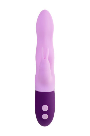 Сиреневый вибратор-кролик Hello Rabbit - 24,5 см. 