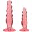 Набор из двух розовых анальных втулок Crystal Jellies Anal Trainer Kit 