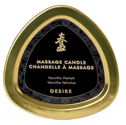 Массажная свеча Vanilla Fetish с ароматом ванили - 170 мл. 