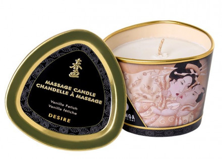 Массажная свеча Vanilla Fetish с ароматом ванили - 170 мл. 