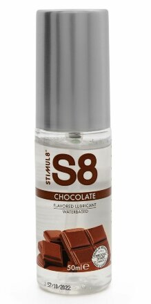 Смазка на водной основе S8 Flavored Lube со вкусом шоколада - 50 мл. 