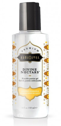 Гель-лубрикант на водной основе Divine Nectars Vanilla с ароматом ванили - 150 мл. 