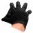 Черная стимулирующая перчатка-мастурбатор Masturbation Glove 