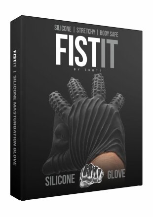 Черная стимулирующая перчатка-мастурбатор Masturbation Glove 