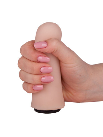 Пояс-трусики Soft-Dolli с 2 насадками - 18 см. 