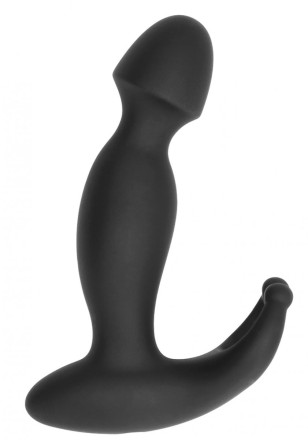 Черный массажер простаты N 65 P-Spot Vibrator - 13,5 см. 