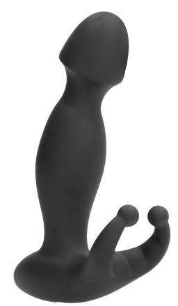 Черный массажер простаты N 65 P-Spot Vibrator - 13,5 см. 