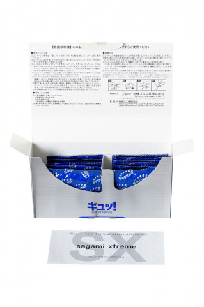 Презервативы Sagami 6 FIT V с волнообразной текстурой - 12 шт. 