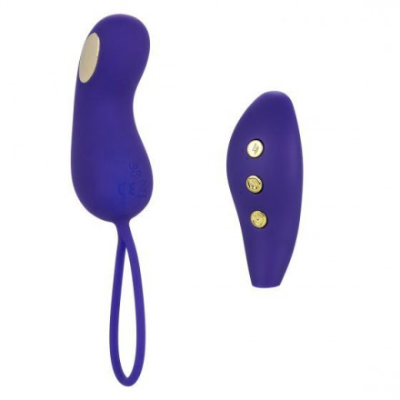 Фиолетовый вибротренажёр Кегеля с электростимуляцией Intimate E-Stimulator Remote Teaser 