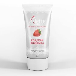 Интимная гель-смазка на водной основе Arlette &quot;Сладкая клубника&quot; - 50 мл.