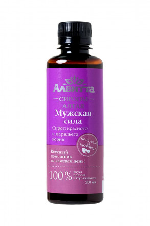 Сироп для мужчин «Мужская сила» - 200 мл. 