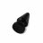 Черная анальная пробка King-Sized Anal Shocker - 19 см. 