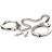 Металлические оковы на ноги Metal Leg Cuffs 