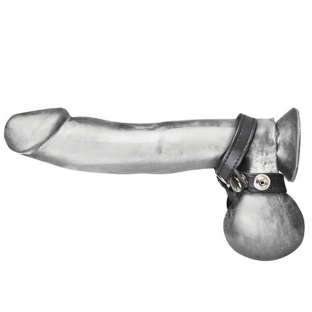Разделитель мошонки из искусственной кожи на клепках 8 STYLE BALL DIVIDER 